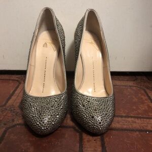 GIUSEPPE ZANOTTI sz 37 US sz 6-6.5 SWAROVSKI Heels